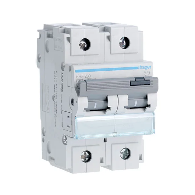 Автоматический выключатель Hager, HMF280,  2p с 80a 10 кa