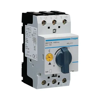 Автомат защиты двигателя, Hager, MM510N
