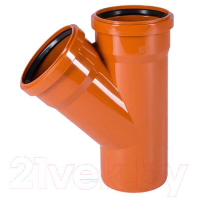 Тройник наружной канализации Ostendorf 200x200/45° / 223300