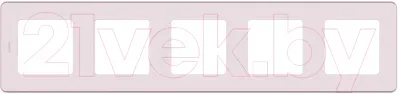 Рамка для выключателей и розеток Legrand Inspiria 673974