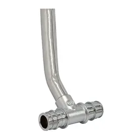 Тройник gx с хром. трубкой 20хø15 (l=250 мм)х20 giacomini