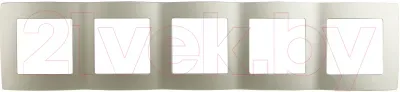 Рамка для выключателей и розеток эра 12-5005-15 / б0019385