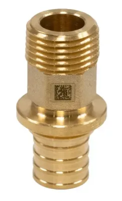 Переходник латунный pe-x нр ду 20х1/2" рехау
