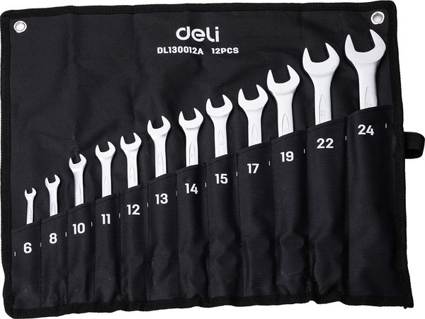 Набор ключей Deli Комбинированных YS EDL130012A