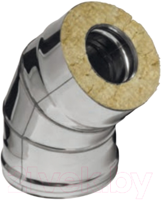 Поворот для труб Ferrum 135° 430/0.8мм Ф160x250 / f4137