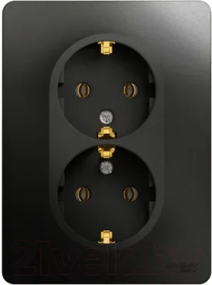 Розетка systeme (schneider) electric glossa gsl000724