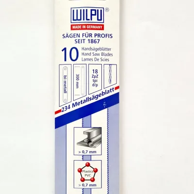 Полотно Wilpu для ножовок 10 шт.