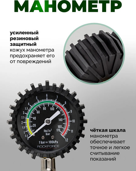 Индикатор давления RockForce RF-SDG-09