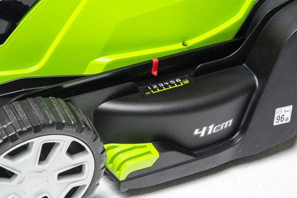 Газонокосилка аккумуляторная Greenworks G24X2LM41 2x24V 41см / 2512607