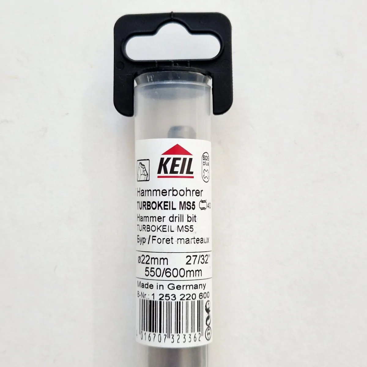 Бур по бетону keil d 22,00x550x600 мм
