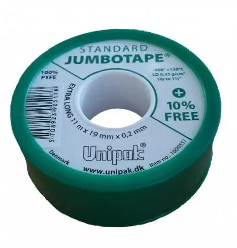 Лента фум "jumbotape" 19 мм х 0,2 мм (l=11 м) unipak