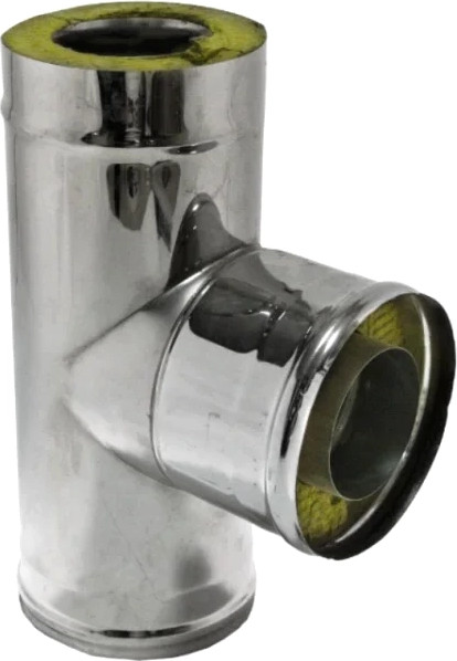 Тройник для труб Ferrum 90° 430/0.5мм Ф140x210 / f4407