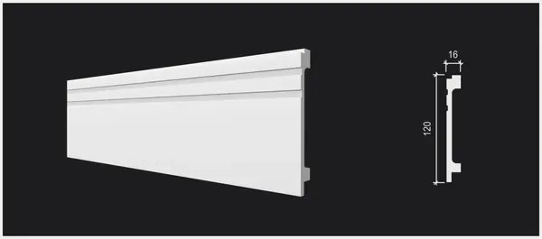 Плинтус Decor-Dizayn DD724
