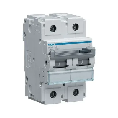 Автоматический выключатель Hager, HMF299,  2p с 125a 10 кa