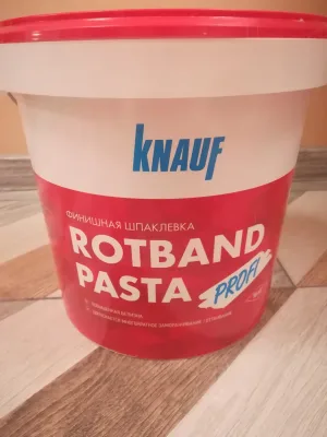 Финишная шпатлёвка knauf rotband pasta