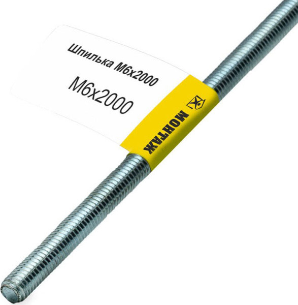 Шпилька Монтаж 6x2000мм ROD DIN975 Резьбовая / MB001003