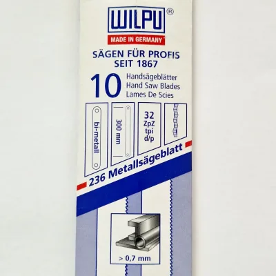 Полотно Wilpu для ножовок 10 шт.