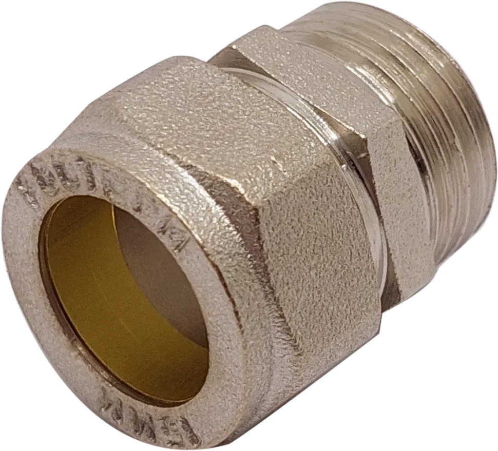 Адаптер 15х1/2" нр для медных трубок