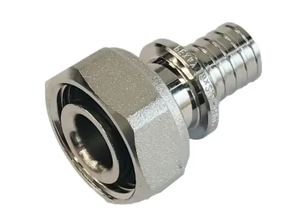 Переходник латунный на евроконус pe-x ду 20-g 3/4" рехау