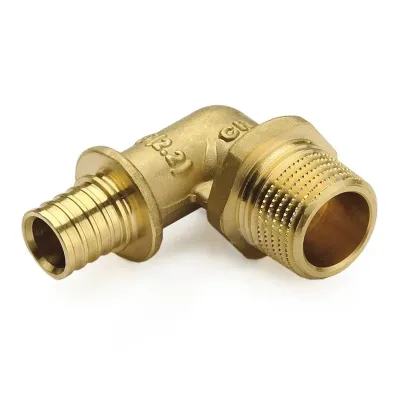 Угольник латунный нр 20х2,8х1/2" pro aqua