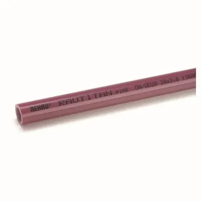Труба отопительная rautitan pink 16х2,2 (бухта 120 м) rehau