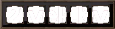 Рамка для выключателей и розеток Werkel Palacio WL17-Frame-05 / a037691