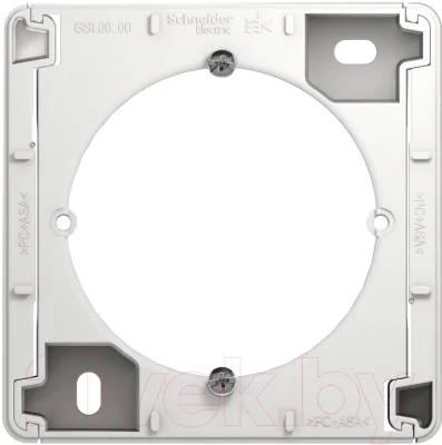 Коробка открытого монтажа Systeme (Schneider) Electric Glossa GSL000100