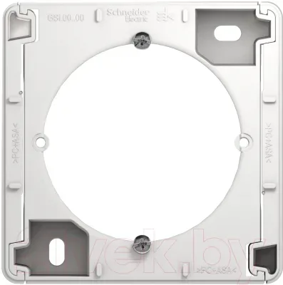 Коробка открытого монтажа systeme (schneider) electric glossa gsl000100