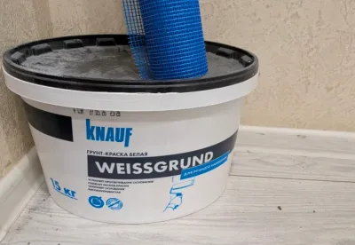 Грунтовка knauf вайсгрунд полимерная (15кг, белый)