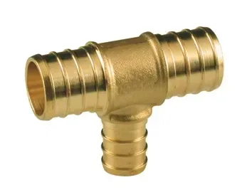 Тройник латунный переходной giacoqest 3/4"х3/4"х1/2" giacomini