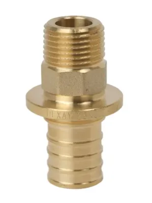 Переходник латунный pe-x нр ду 25х1/2" рехау