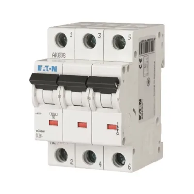 Автоматический выключатель Eaton, CLS6, 270405,3p b 6a 6 кa