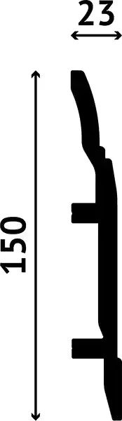 Плинтус Decostar PS SK-42