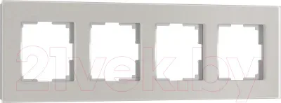 Рамка для выключателей и розеток werkel senso w0043117