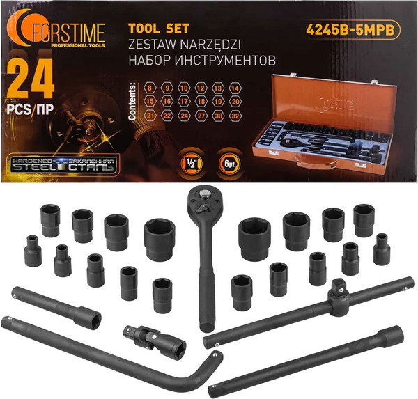 Универсальный набор инструментов Forstime FT-4245B-5MPB