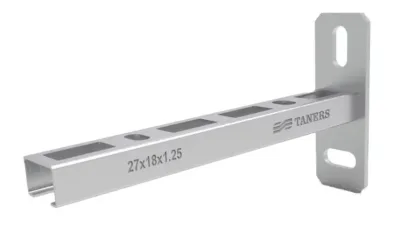 Консоль монтажная 1,75х28х15х300 мм taners