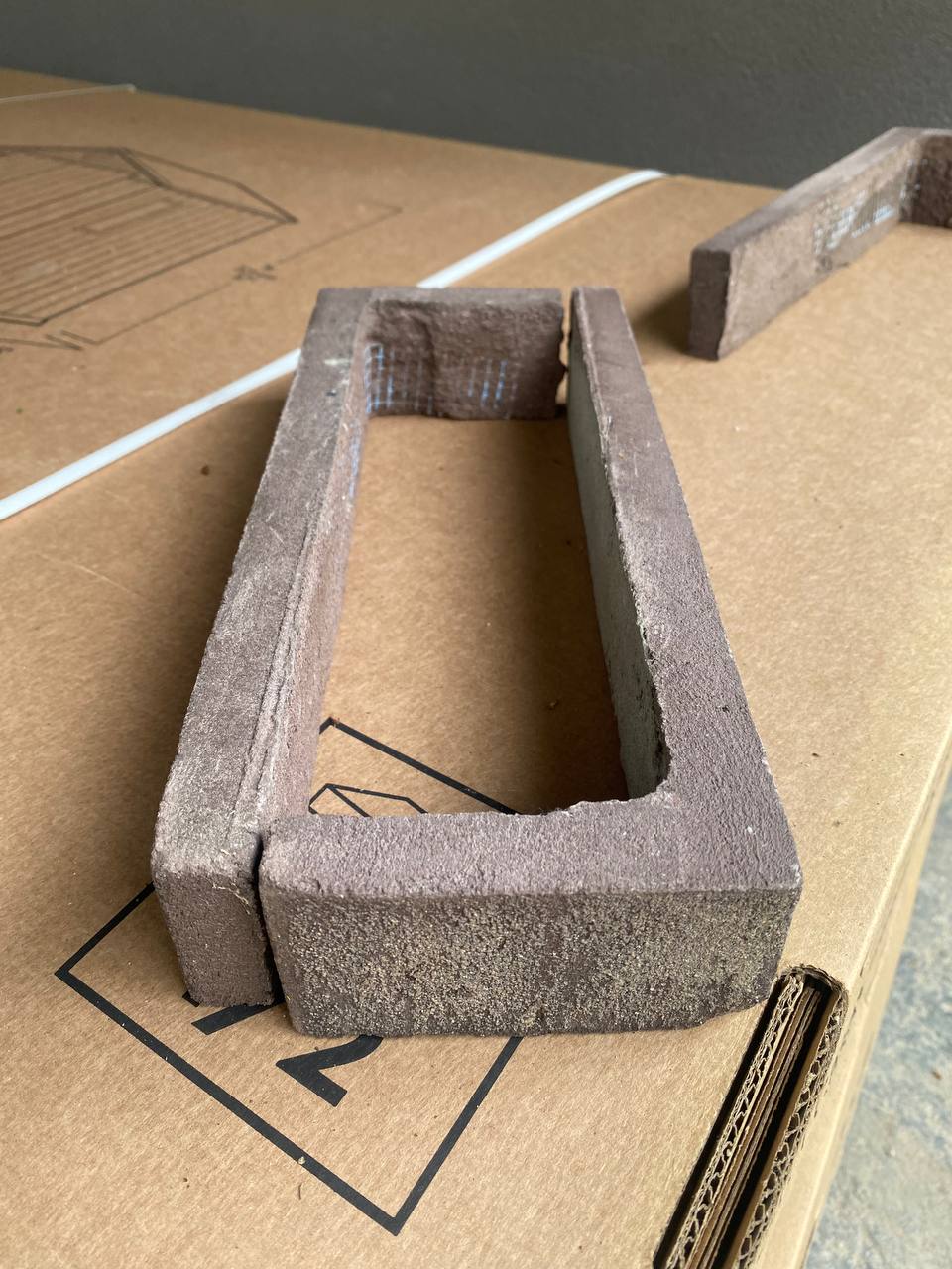 Угловая плитка ручной формировки Real Brick (Благородный шоколад) премиум качество