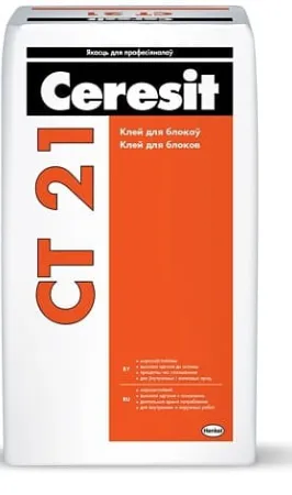 Клей для блоков ceresit ct21