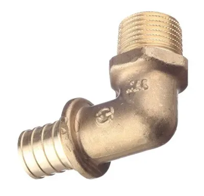 Соединитель латунный 90* нр 20х1/2" magnum