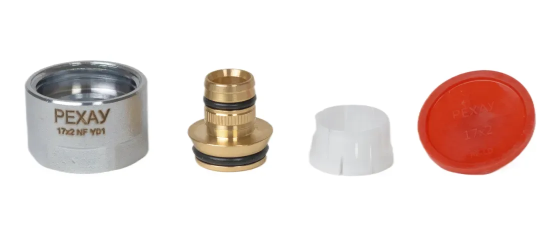 Соединение резьбозажимное с кол. therm s ду 17х2,0х3/4" мм рехау