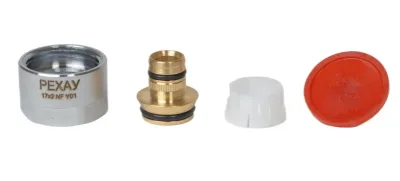 Соединение резьбозажимное с кол. therm s ду 17х2,0х3/4" мм рехау