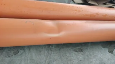 Уценка труба пвх наруж. канал. sn4 110х3,2х2000 хемкор