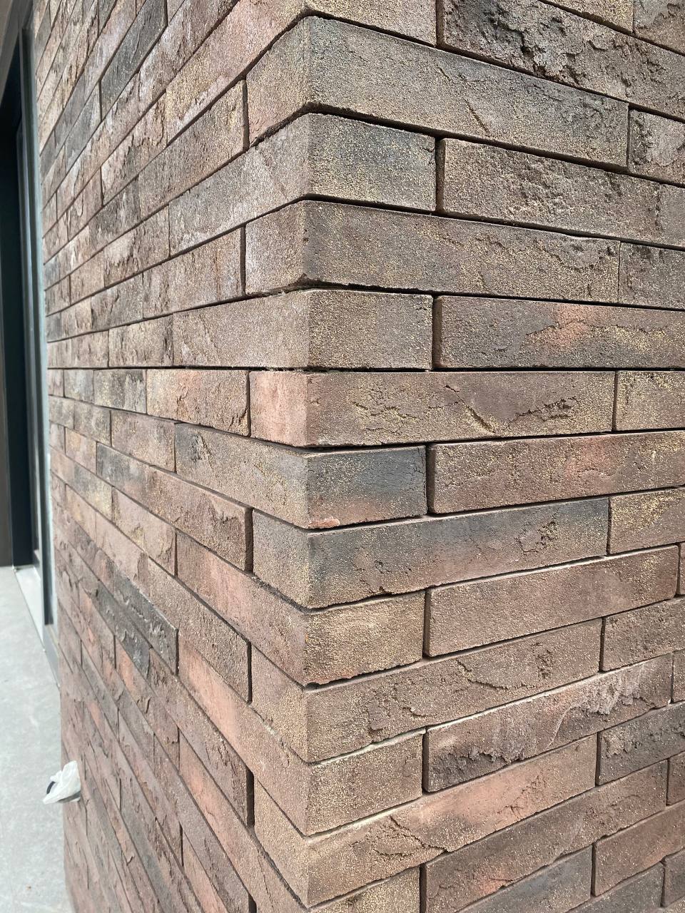 Угловая плитка ручной формировки Real Brick (Благородный шоколад) премиум качество