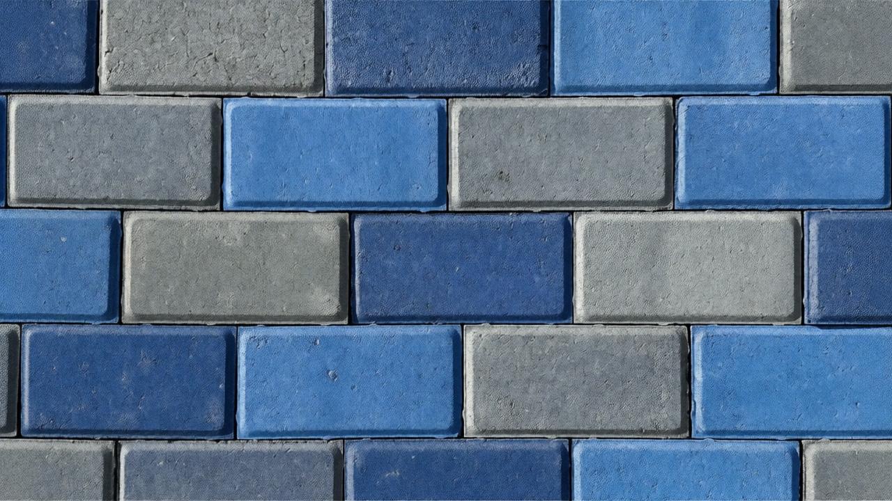 Кирпичик 198*98*80мм (Цветная)