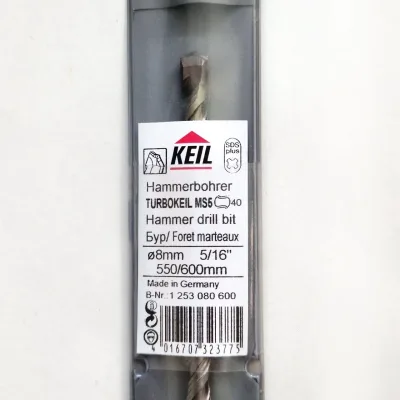 Бур по бетону keil d 8,00x550x660 мм