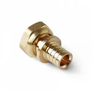Муфта латунная с накидной гайкой 16х3/4" pro aqua