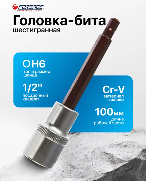 Головка слесарная Forsage F-34410006
