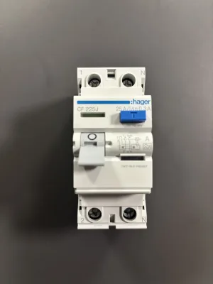 УЗО Hager, 2P, 25A, 300mA, тип A