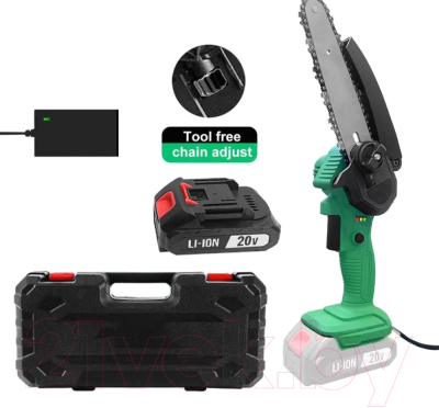 Пила цепная аккумуляторная Zitrek GreenSaw 20 Extra Power / 082-1851-1
