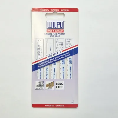 Пилки для лобзика Wilpu MG1014 bi, 5 шт.
